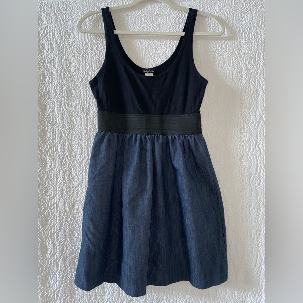 Spring Street Sleeveless A-Line Mini Dress